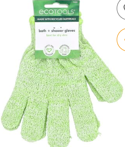 EcoTools, Bath + Shower Gloves, 1 Pair