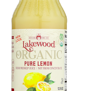 Lakewood Organic Pure Juice Fresh Pressed Lemon 12.5 fl oz