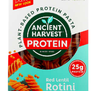 Ancient Harvest Gluten Free Red Lentil Rotini Plant-Based Protein Pasta -- 8 oz