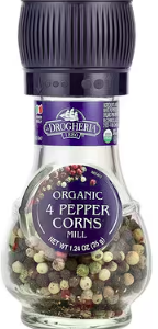 Drogheria & Alimentari, Organic 4 Peppercorns Mill, 1.24 oz (35 g)