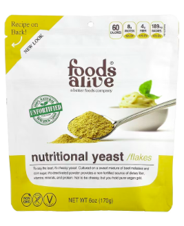 Best online shopping sites in usa - Foods Alive, Nutritional Yeast Flakes, 6 oz (170 g)