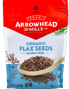 Arrowhead Mills, Organic Flax Seeds, Gluten Free, 1 lb (453 g)