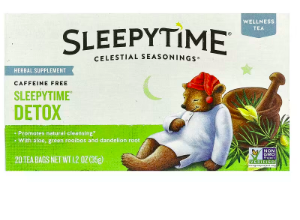 Celestial Seasonings, Wellness Tea, Sleepytime® Detox, Caffeine Free, 20 Tea Bags, 1.2 oz (35 g)