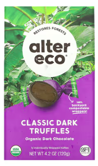 Best online shopping sites in usa - Alter Eco, Organic Classic Dark Truffles, Dark Chocolate, 4.2 oz (120 g)