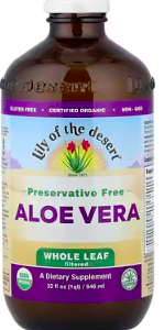 Lily of the Desert, Aloe Vera Juice, Whole Leaf Filtered, 32 fl oz (946 ml)