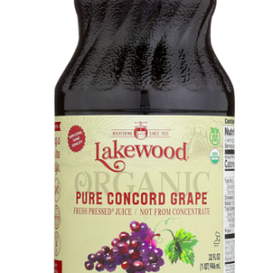 Lakewood Organic Pure Concord Grape Fresh Pressed Juice Concord Grape 32 fl oz