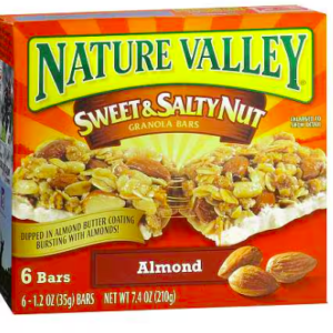 Nature Valley Sweet & Salty Nut Granola Bars, 1.2 oz, 6 pack