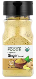 Best online shopping sites in usa - California Gold Nutrition, Foods, Organic Ginger, Ground, 2 oz (56 g)
