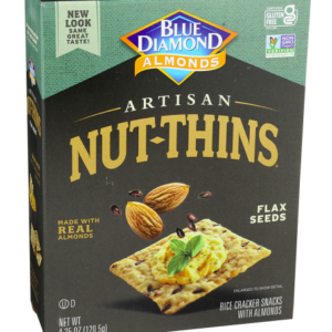 Blue Diamond Nut Thins Artisan Flax Seed Box-4.25 Oz