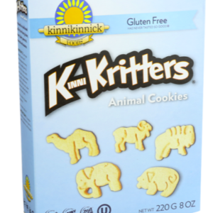 Kinnikinnick Foods KinniKritters Animal Cookies Gluten Free Vanilla 8 oz