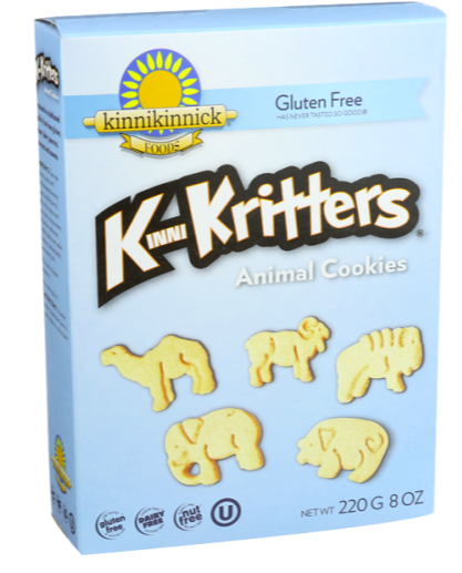 Best online shopping sites in usa - Kinnikinnick Foods KinniKritters Animal Cookies Gluten Free Vanilla 8 oz