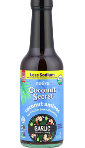 Coconut Secret, Coconut Aminos, Garlic, 10 fl oz (296 ml)