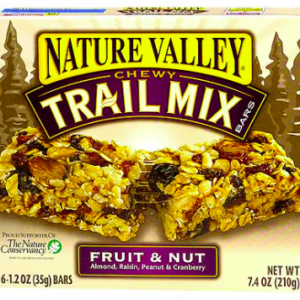 Nature Valley Chewy Trail Mix Bars, 1.23 oz, 6 pack(pack2)