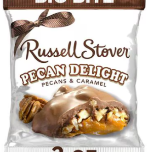 Russell Stover Big Bite Milk Chocolate Bar Pecan Delight, 2.0 oz