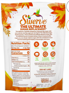 Best online shopping sites in usa - Swerve, Granular Zero Calorie Sweetener, 12 oz (340 g) - Image 2