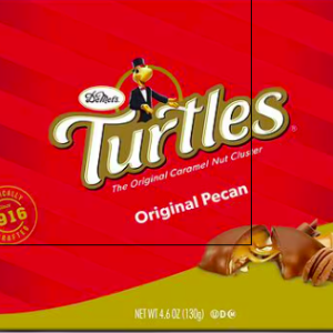 Turtles The Original Caramel Nut Cluster, 4.6 oz(pack2)