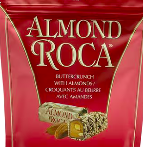 Almond Roca Buttercrunch with Almonds Sea Salt Caramel, 4.5 oz(PACK2)