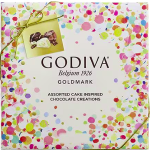 Best online shopping sites in usa - Godiva Goldmark Assorted Cake Inspired Chocolates Giftbox, 3.8 oz