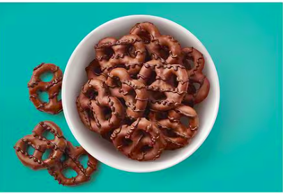 Best online shopping sites in usa - HERSHEY'S Milk and Dark Chocolate Covered Dipped Pretzels Bag Milk and Dark Chocolate Covered, 8.5 oz - Image 5