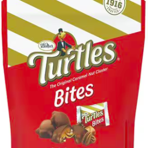 Turtles The Original Chocolate Covered Nut Cluster Bites Caramel, Milk Chocolate, 6.3 oz