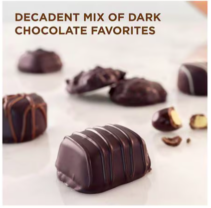 Best online shopping sites in usa - Russell Stover Dark Chocolate Assortment, 9.4 oz - Image 5