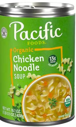 Best online shopping sites in usa - Pacific Foods Organic Chicken Noodle Soup Chicken Noodle, 16.1 oz(PACK2)