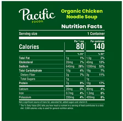 Best online shopping sites in usa - Pacific Foods Organic Chicken Noodle Soup Chicken Noodle, 16.1 oz(PACK2) - Image 4