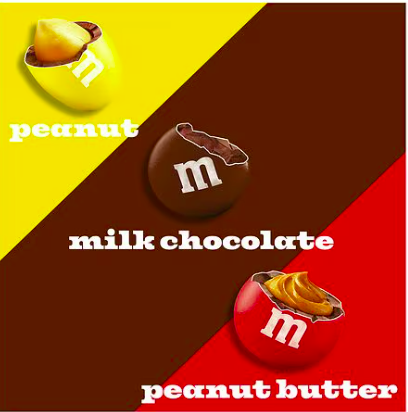 Best online shopping sites in usa - M&M's Classic Mix Chocolate Candies Peanut, Peanut Butter & Milk Chocolate, 8.3 oz(PACK2) - Image 2