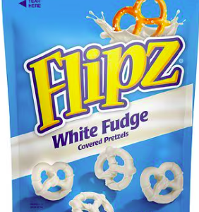 Flipz Pretzels White Fudge, 7.5 oz(PACK2)