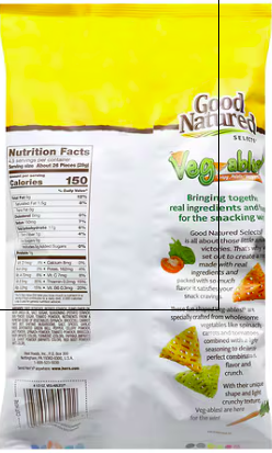 Best online shopping sites in usa - Good Natured Veg-ables! Crispy Potato and Veggie Snacks, 4.5 oz(PACK2) - Image 4