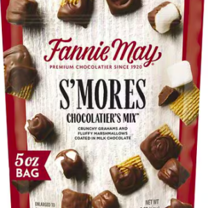 Fannie May S'mores Snack Mix, Crunchy Grahams and Marshmallows with Milk Chocolate, 5.0 oz