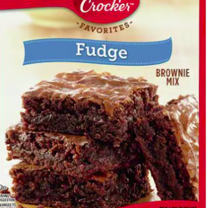 Betty Crocker Traditional Chewy Fudge Brownie Family Size Mix, 18.3 Ounces