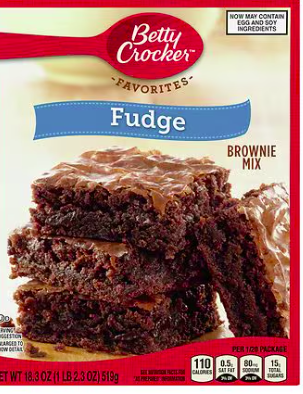 Best online shopping sites in usa - Betty Crocker Traditional Chewy Fudge Brownie Family Size Mix, 18.3 Ounces(pack2)