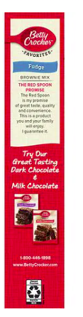 Best online shopping sites in usa - Betty Crocker Traditional Chewy Fudge Brownie Family Size Mix, 18.3 Ounces(pack2) - Image 3