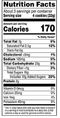 Best online shopping sites in usa - Grandma's Sandwich Cremes Cookies Vanilla, 3.25 oz(pack2) - Image 3