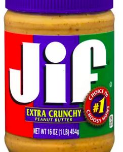 Jif Crunchy Peanut Butter Spread, 16.0 oz