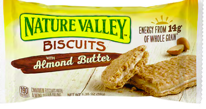 Best online shopping sites in usa - Nature Valley Biscuits with Almond Butter, 1.35 oz