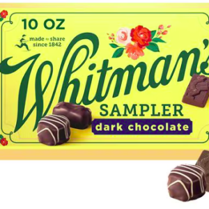Whitman's Assorted Dark Chocolate Sampler, 10.0 oz