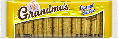 Best online shopping sites in usa - Grandma's Sandwich Creme Cookies Peanut Butter, 3.25 oz(pack2)