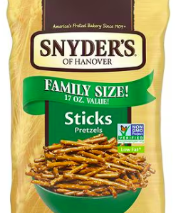 Snyder's Sticks Pretzels, 17.0 oz