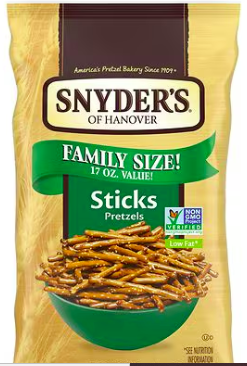 Best online shopping sites in usa - Snyder's Sticks Pretzels, 17.0 oz