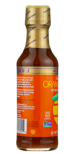 Best online shopping sites in usa - San-j Orange Sauce GF Bottle-10 Oz - Image 2