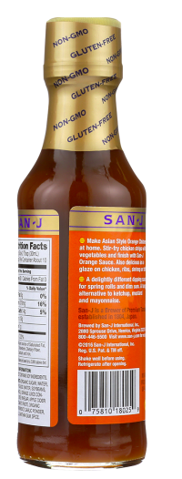 Best online shopping sites in usa - San-j Orange Sauce GF Bottle-10 Oz - Image 3