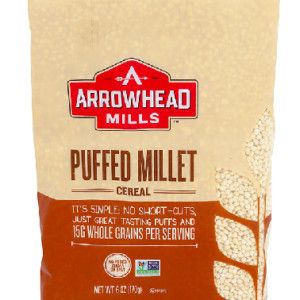 Arrowhead Mills Puffed Millet Cereal Bag-6 Oz