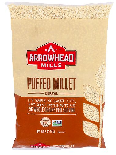 Best online shopping sites in usa - Arrowhead Mills Puffed Millet Cereal Bag-6 Oz
