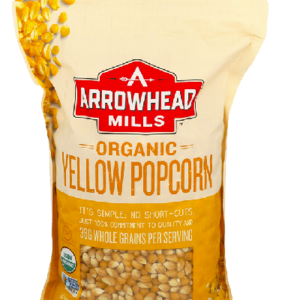 Arrowhead Mills Popcorn Yellow Organic--1 Bag-28 Oz