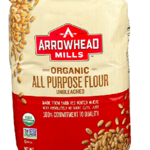 Arrowhead Mills Flour White Unbleached Organic Bag-5 Lb