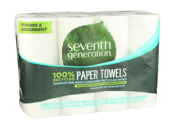 Best online shopping sites in usa - Seventh Generation Recycled Paper Towels--8 Pack