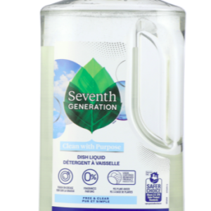 Seventh Generation Dish Soap Free & Clear Refill Bottle-50 Fl Oz