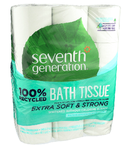 Best online shopping sites in usa - Seventh Generation 100% Recycled Bath Tissue Extra Soft & Extra Strong-24 Rolls